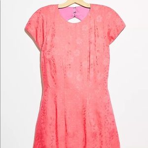 NWT Free People Warbucks Backless Mini Pink Dress